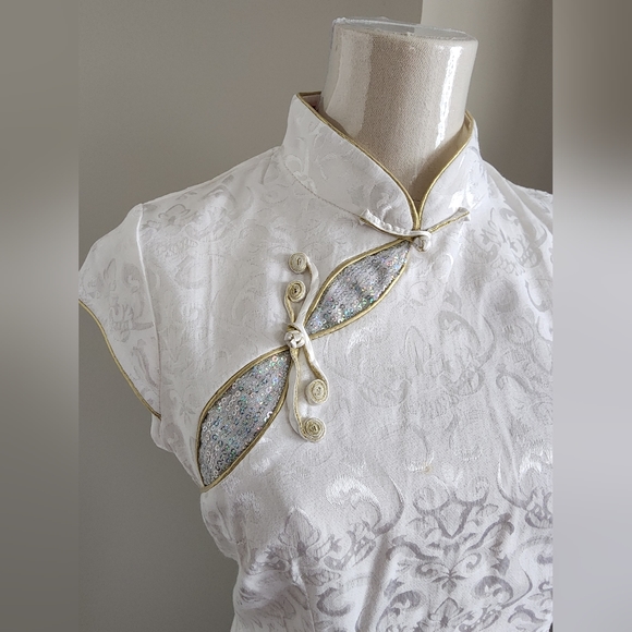 Chinese traditional QiPao, short length - Picture 2 of 12